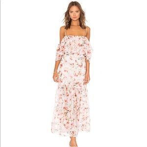 Revolve - BB Dakota vanilla floral maxi dress